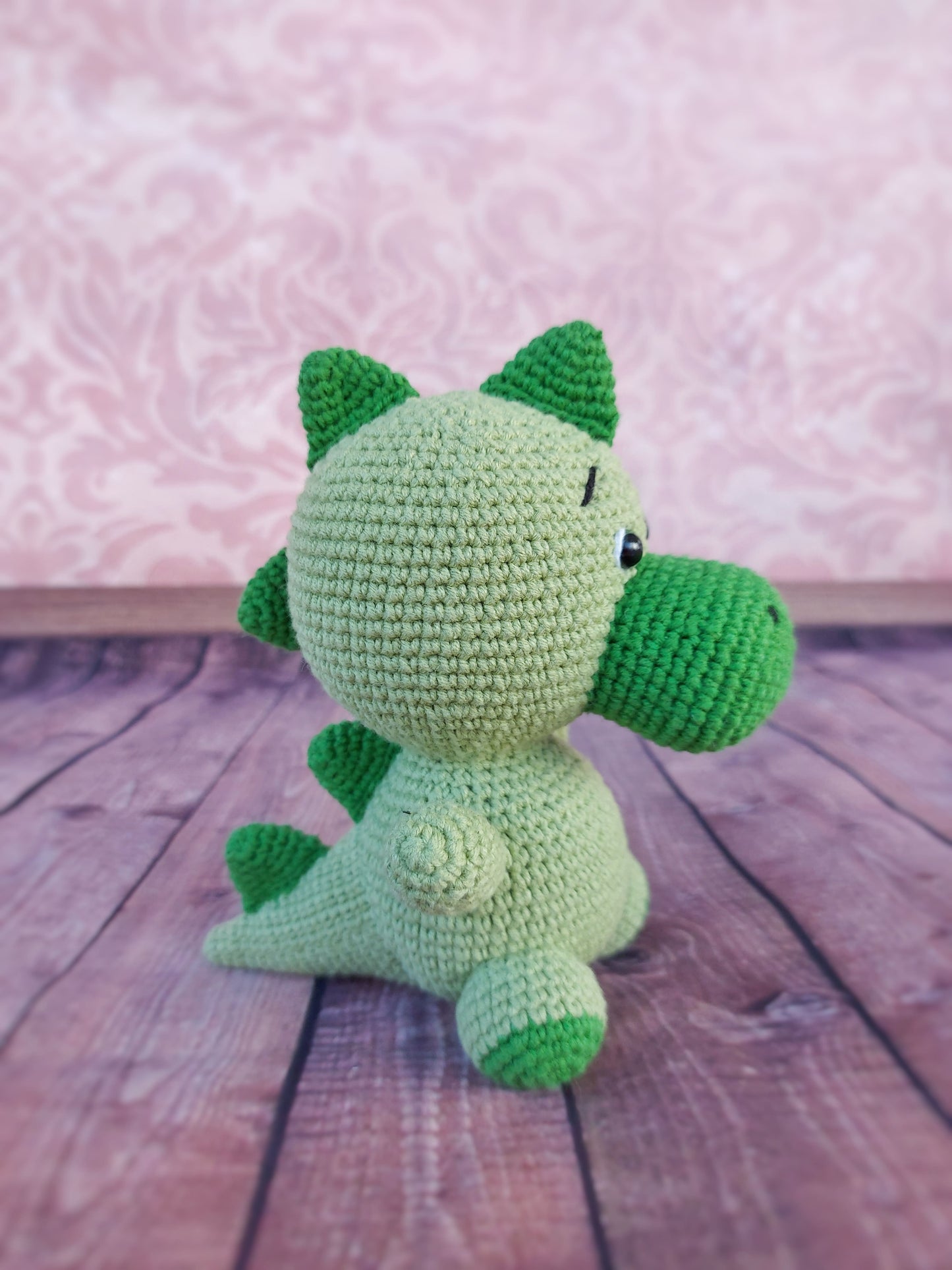 little dinosaur crochet pattern in English, Babies Collection - Amigurumi Toys pattern, Instant PDF Download