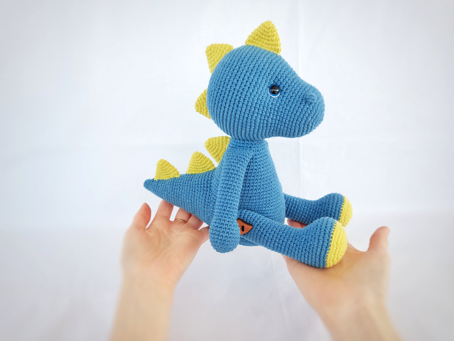 Crochet dinosaur pattern in English, Babies Collection - Amigurumi Toys pattern, Instant PDF Download