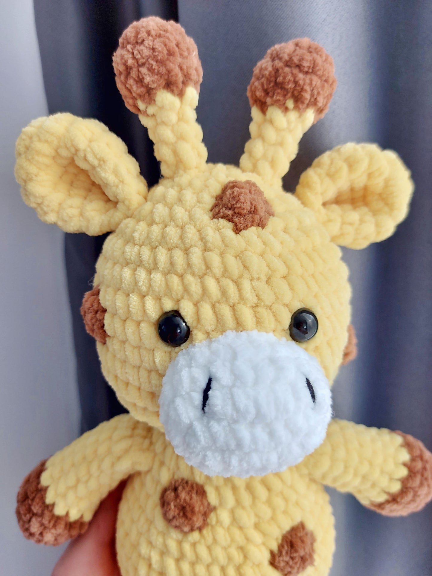 PDF plush Giraffe Crochet Pattern, Geoff the Giraffe Crochet Pattern, Giraffe Amigurumi Pattern (English)