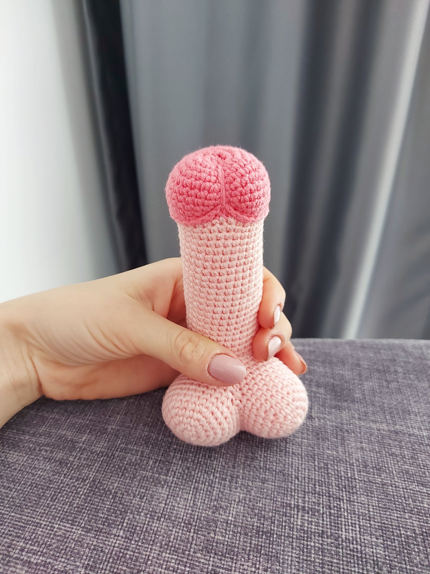 Crochet penis toy pattern, Amigurumi pattern for beginner, Crochet penis Pdf photo tutorial, Funny mature gift for her