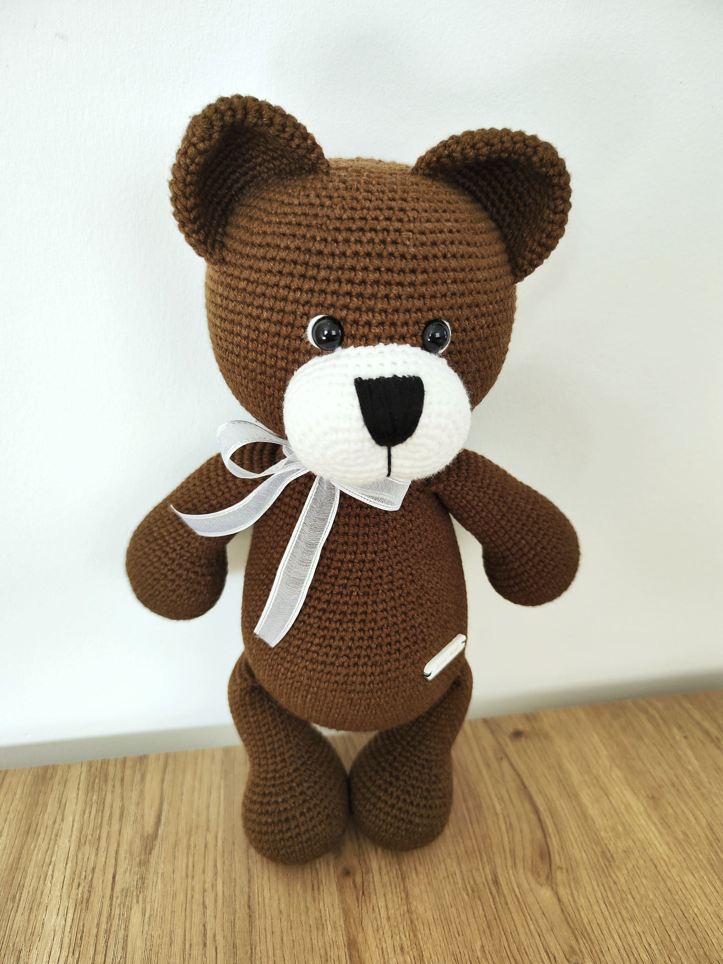 crochet teddy bear pattern, big bear toy, CROCHET PDF PATTERN (English)