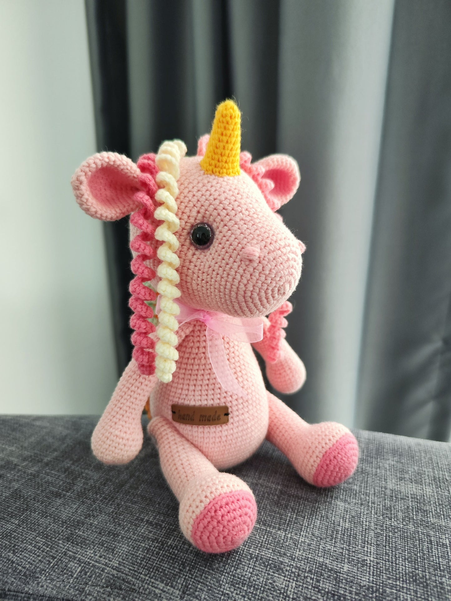 Delilah the Unicorn crochet pattern English, crochet toys pattern, amigurumi unicorn